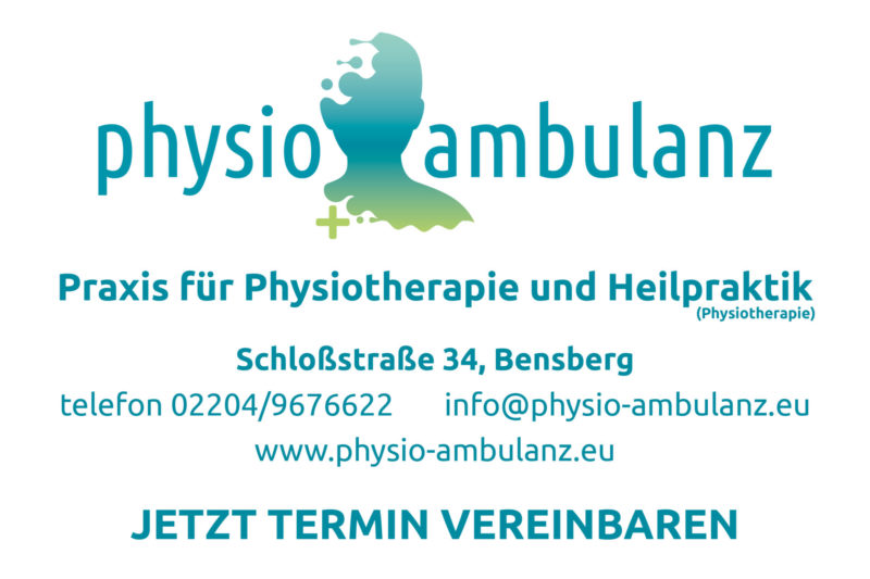 Physiotherapie Bensberg Schlosstrasse 34 Termin Physio Ambulanz Praxis1