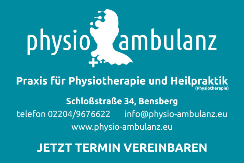 Physiotherapie Bensberg Schlosstrasse 34 Termin Physio Praxis Ambulanz